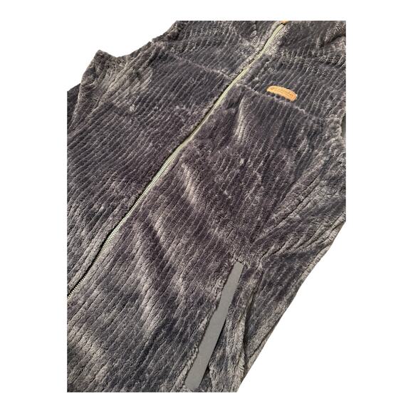 Columbia Women's Fire Side Sherpa Vest Charcoal Size L - Picture 5 of 9